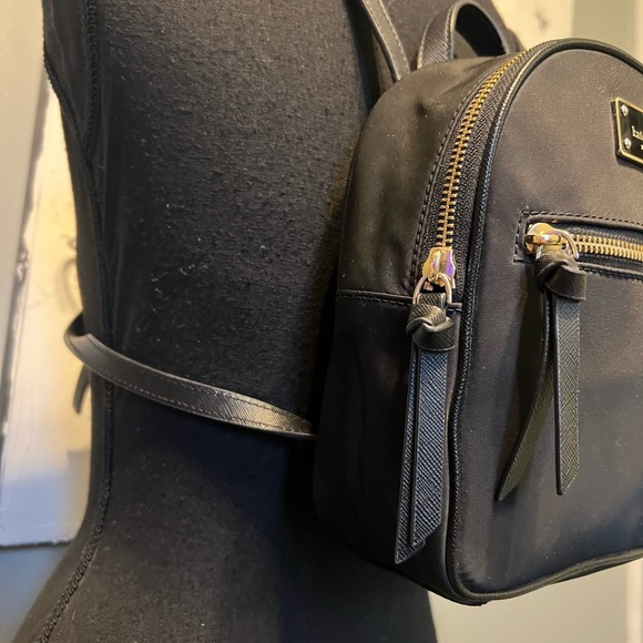 kate spade Bags Kate Spade Mini Backpack Black Nylon Poshmark